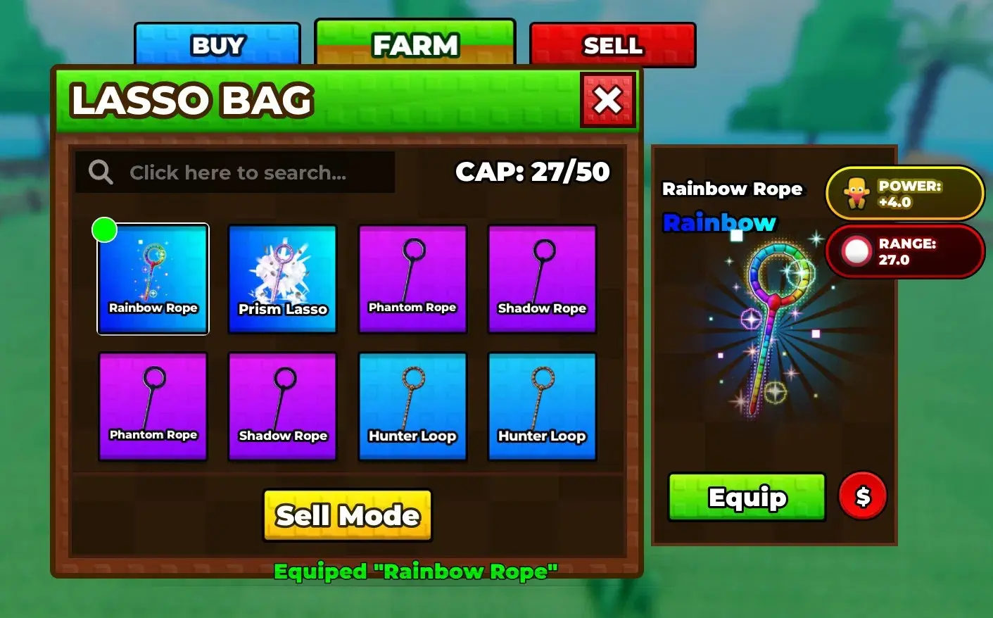 Collection of Raise Animals lassos