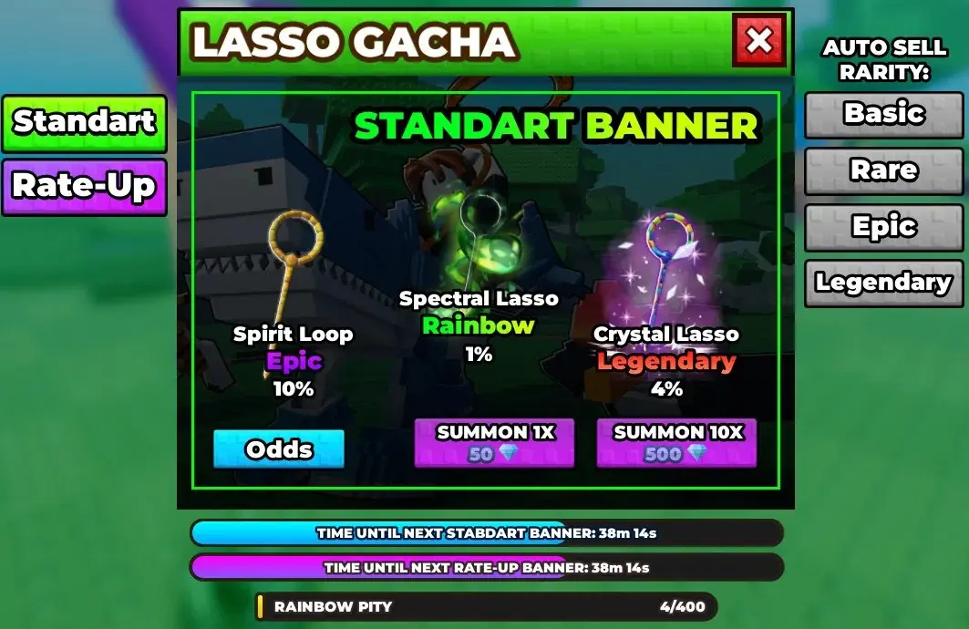 Lasso selection interface